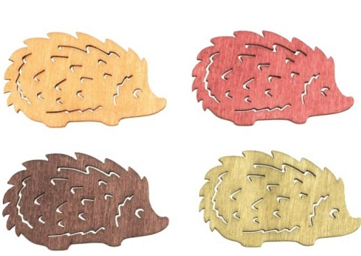 Streuteile Igel 4x2,5cm x12